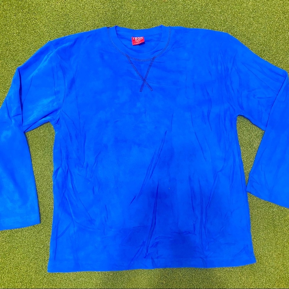 Blue IZOD long sleeve Shirt